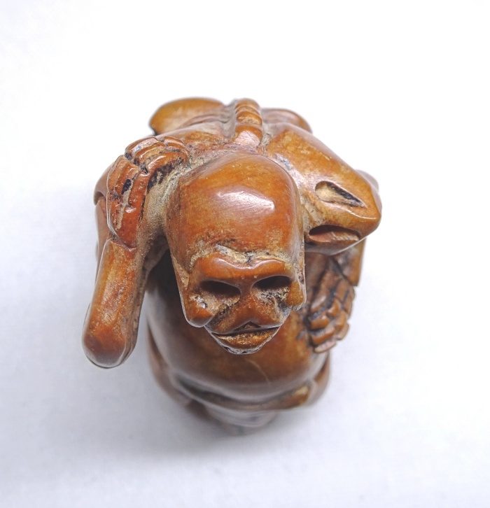 hope　古銅　猪　置物　M　R4272 hope 古銅 猪 置物 M R4272 ヴィンテージ イノシシモチーフオブジェ