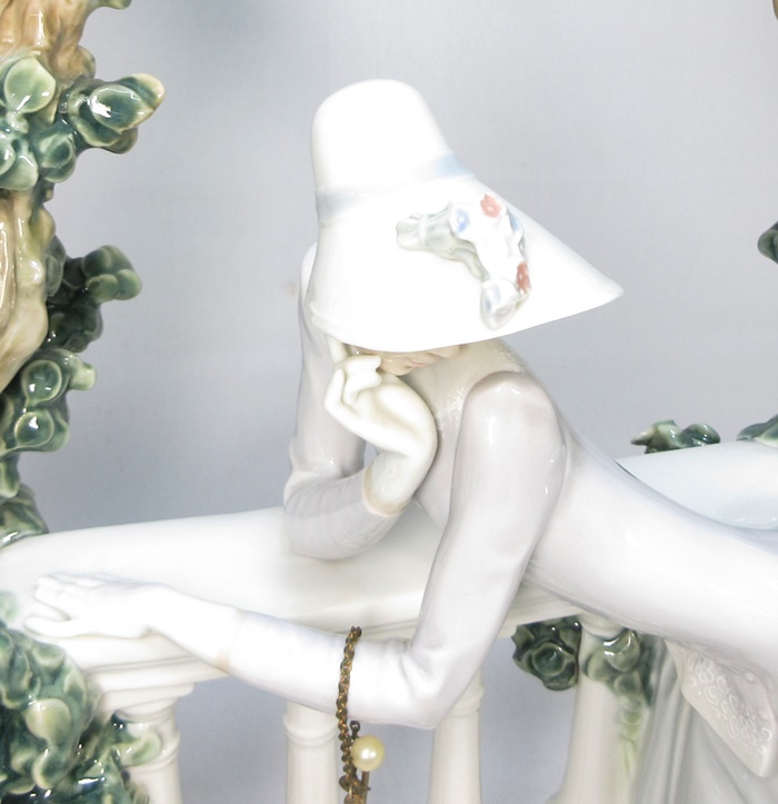 LLADRO リヤドロ メランコリック・ムード IN THE BALUSTRADE 